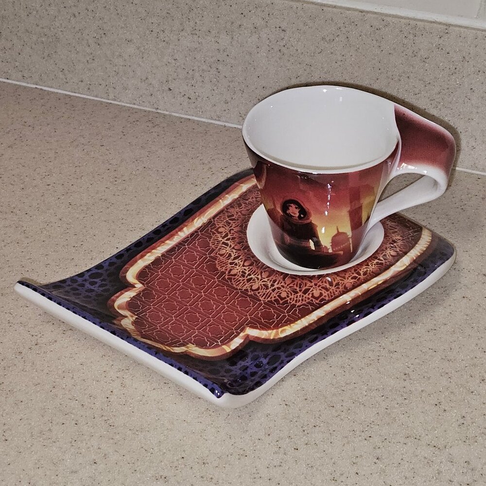 LITJOY Daevabad City of Brass Series Teacup and Saucer